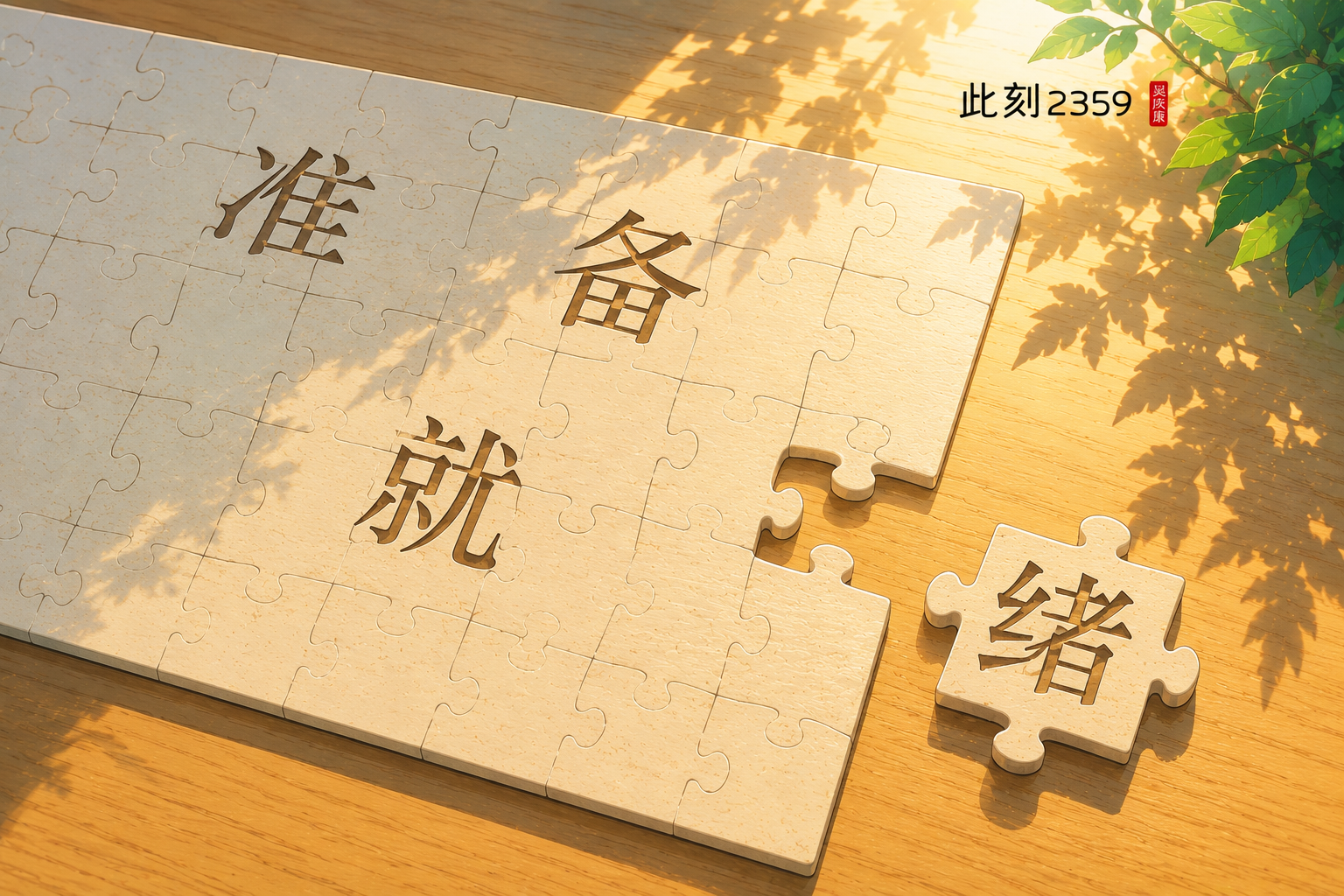 准备就绪